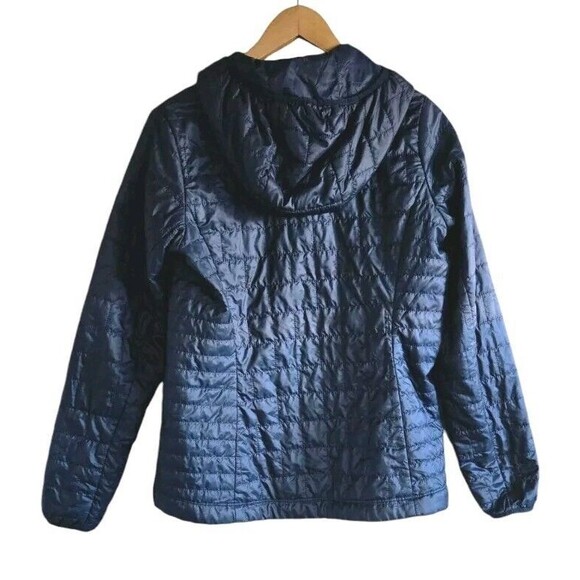 Patagonia Nano Puff Jacket Women's M Blue Insulated Hooded Lightweight - Picture 9 of 9